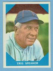 Earl Averill [Tris Speaker Back] Baseball Cards 1960 Fleer Prices