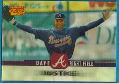 Dave Justice #62 Baseball Cards 1996 Sportflix Prices