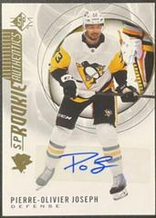 Pierre Olivier Joseph [Gold Signature] Hockey Cards 2020 SP Prices