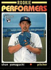 Shun Yamaguchi Baseball Cards 2020 Topps Heritage Rookie Performers Prices
