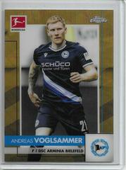 Andreas Voglsammer [Gold Wave Refractor] #21 Soccer Cards 2020 Topps Chrome Bundesliga Prices