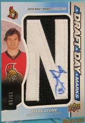Mark Stone #DDM-MS Hockey Cards 2021 SP Game Used Draft Day Marks Autographs Prices