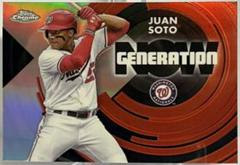 Juan Soto Baseball Cards 2022 Topps Chrome Update Generation Now Prices