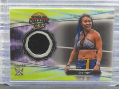 Mia Yim [Light Green] #MR-MY Wrestling Cards 2021 Topps WWE Mat Relics Prices