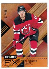 Alexander Holtz [Orange] Hockey Cards 2021 Upper Deck Synergy FX Rookies Prices
