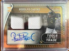 Rodolfo Castro Baseball Cards 2022 Panini Absolute Tools of the Trade 2 Swatch Signatures Prices