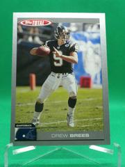Drew Brees [Silver] #163 Football Cards 2004 Topps Total Prices