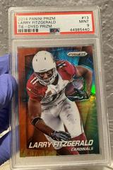 Larry Fitzgerald [Tie Dyed Prizm] #13 Football Cards 2014 Panini Prizm Prices