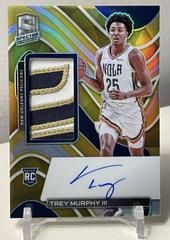 Trey Murphy III [Jersey Autograph Gold] #211 Basketball Cards 2021 Panini Spectra Prices