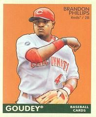 Brandon Phillips #52 Baseball Cards 2009 Upper Deck Goudey Prices