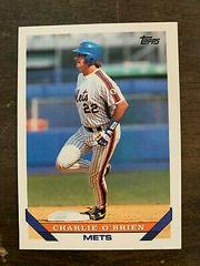 Charlie O'Brien Baseball Cards 1993 Topps Prices