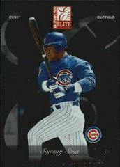 Sammy Sosa #20 Baseball Cards 2002 Donruss Elite Prices
