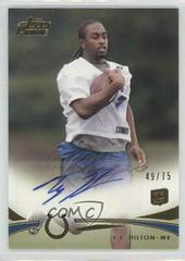 T.Y. Hilton [Autograph Gold] Football Cards 2012 Topps Prime Prices