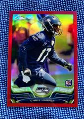 Chris Harper [Red Refractor] Football Cards 2013 Topps Chrome Prices