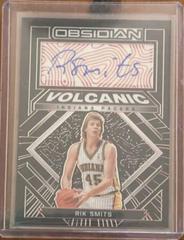 Rik Smits [Red] Basketball Cards 2021 Panini Obsidian Volcanic Signatures Prices