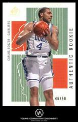 Carlos Boozer [Gold] #136 Basketball Cards 2002 SP Game Used Prices