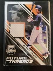 Carson Tucker Baseball Cards 2021 Panini Elite Extra Edition Future Threads Prices