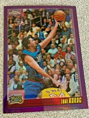 Toni Kukoc Basketball Cards 2000 Topps Chrome Prices