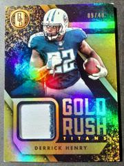 Derrick Henry [Prime] Football Cards 2018 Panini Gold Standard Rush Prices