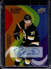 Taylor Hall [Full Rainbow Autograph] #SF-100 Hockey Cards 2022 Upper Deck Allure Color Flow Prices
