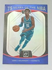 James Bouknight #47 Basketball Cards 2021 Panini Donruss Optic 75 Years of the NBA Prices