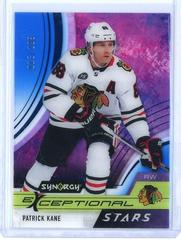 Patrick Kane [Blue] Hockey Cards 2021 Upper Deck Synergy Exceptional Stars Prices