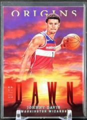 Johnny Davis [Red] #9 Basketball Cards 2022 Panini Origins Dawn Prices