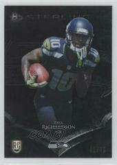 Paul Richardson [Black Refractor] Football Cards 2014 Bowman Sterling Prices