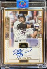 Mike Piazza Baseball Cards 2023 Topps Definitive Framed Autograph Collection Prices