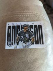 Tim Anderson #RC-15 Baseball Cards 2020 Topps Big League Roll Call Prices