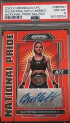 Valentina Shevchenko [Red] Ufc Cards 2022 Panini Chronicles UFC National Pride Signatures Prices