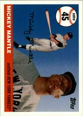 Mickey Mantle #45 Baseball Cards 2006 Topps Mantle Home Run History Prices