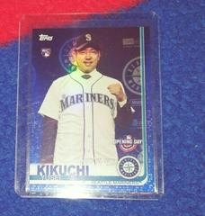 Yusei Kikuchi [Blue Foil] Baseball Cards 2019 Topps Opening Day Prices