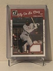 Elly De La Cruz Baseball Cards 2023 Panini Donruss Retro 1990 Materials Prices