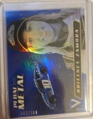 Brittney Zamora [Blue] #17 Racing Cards 2021 Panini Chronicles NASCAR Pedal to the Metal Prices