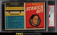 Tom Seaver Baseball Cards 1970 Topps Scratch Offs Prices
