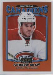 Andrew Shaw [Rainbow Orange] Hockey Cards 2016 O-Pee-Chee Platinum Retro Prices