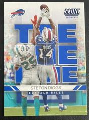 Stefon Diggs [Showcase] Football Cards 2022 Panini Score Toe the Line Prices