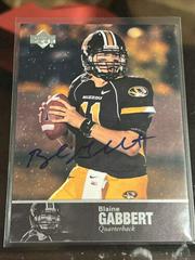 Blaine Gabbert #94 Football Cards 2011 Upper Deck College Legends Autograph Prices