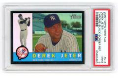 Derek Jeter [Black Border Refractor] #C14 Baseball Cards 2009 Topps Heritage Chrome Prices