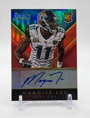 Marqise Lee [Gold Prizm] #RA-ML Football Cards 2014 Panini Select Rookie Autograph Prices