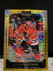 Jonathan Toews [Seismic Gold] #101 Hockey Cards 2021 O-Pee-Chee Platinum Prices