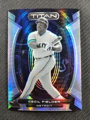 Cecil Fielder [Hyper] Baseball Cards 2023 Panini Chronicles Titan Prices