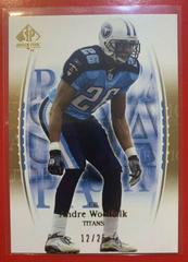 Andre Woolfolk [Gold] #117 Football Cards 2003 SP Authentic Prices