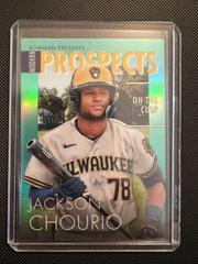 Jackson Chourio [Aqua] #MP-12 Baseball Cards 2023 Bowman Modern Prospects Prices
