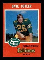 Dave Cutler #52 Football Cards 1971 O Pee Chee CFL Prices