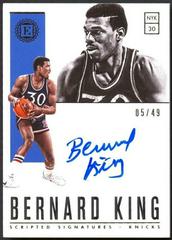 Bernard King [Red] #SC-BKG Basketball Cards 2018 Panini Encased Scripted Signatures Prices