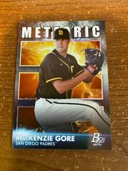 MacKenzie Gore Baseball Cards 2021 Bowman Platinum Meteoric Prices