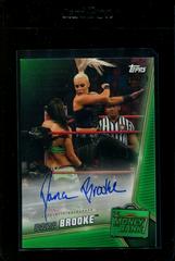Dana Brooke [Green] #A-BK Wrestling Cards 2019 Topps WWE Money in the Bank Autographs Prices