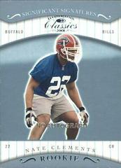 Nate Clements [Significant Signatures] #148 Football Cards 2001 Panini Donruss Classics Prices